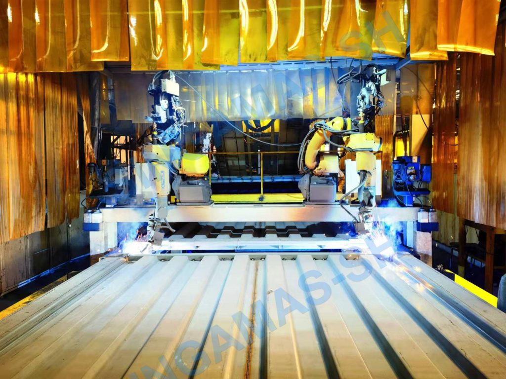 End Frame Welding Line
